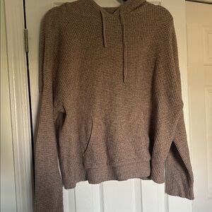 Aerie Brown Hoodie Sweatshirt